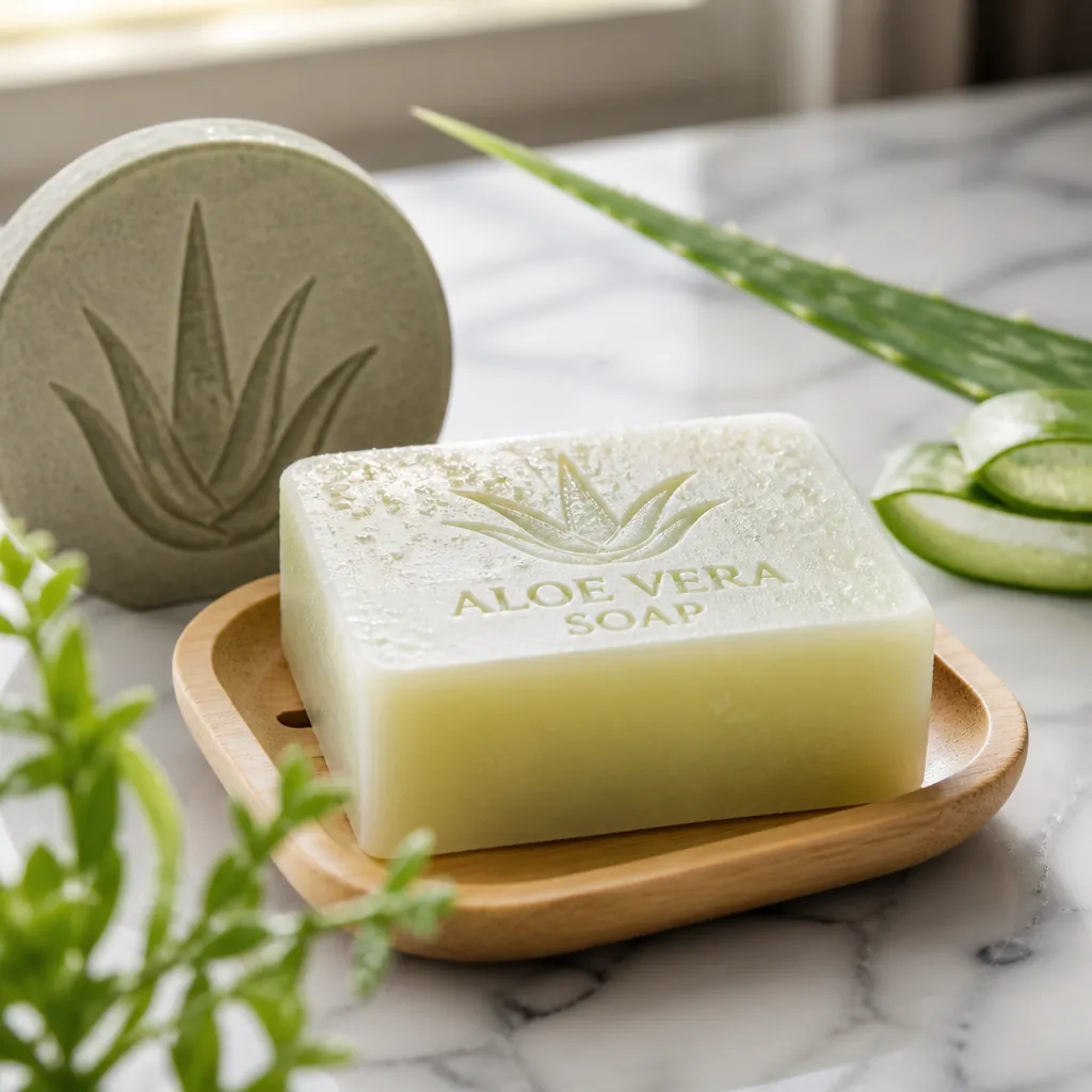 Aloe vera leaf icon representing natural hydration benefits