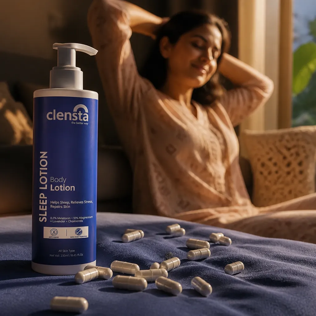 Magnesium mineral supplement capsules showing natural muscle relaxation properties