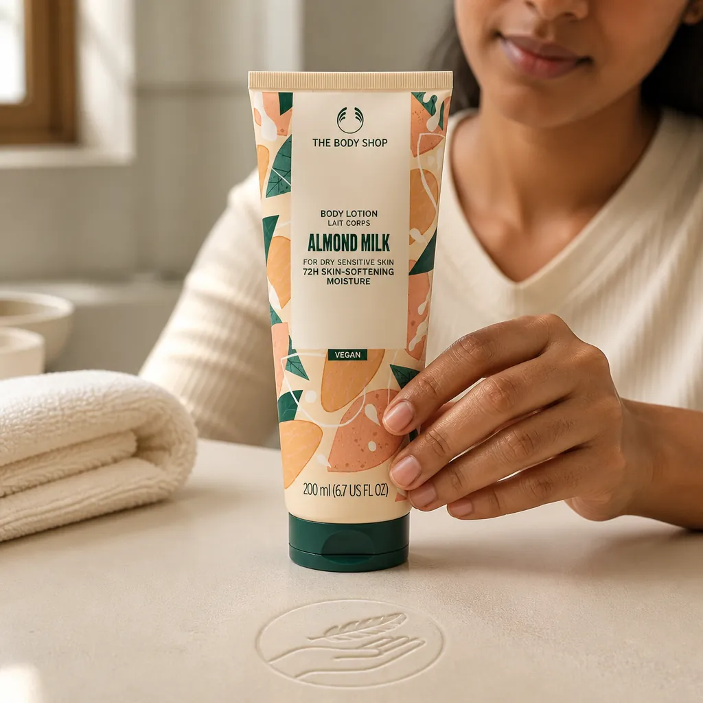 Gentle hand icon for sensitive skin suitability