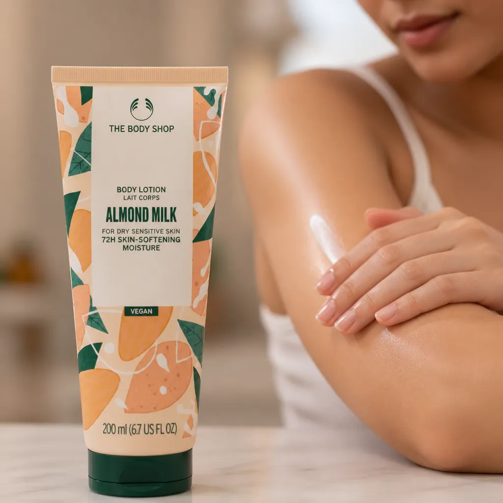 Beautiful smooth glowing skin after application, soft light reflecting off moisturized skin surface
