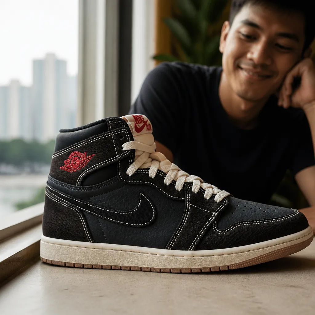 Portrait of a verified customer Raj A. from Mumbai who purchased Air Jordan 1s and left a 5-star review