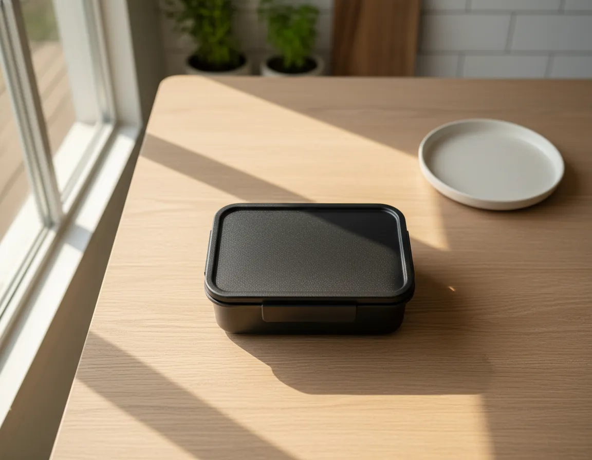 Product hero shot with heat retention indicator