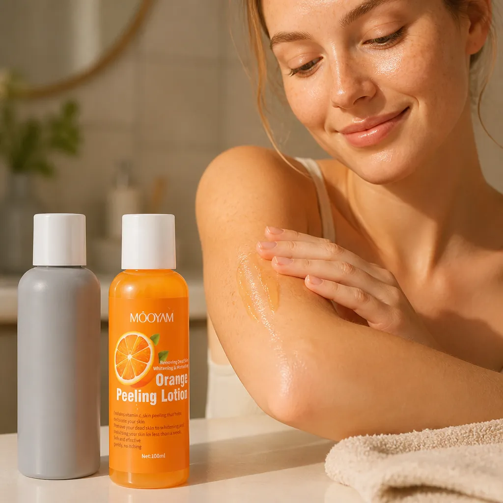 After 7 days photo showing smooth glowing skin with visible transformation results and healthy radiance