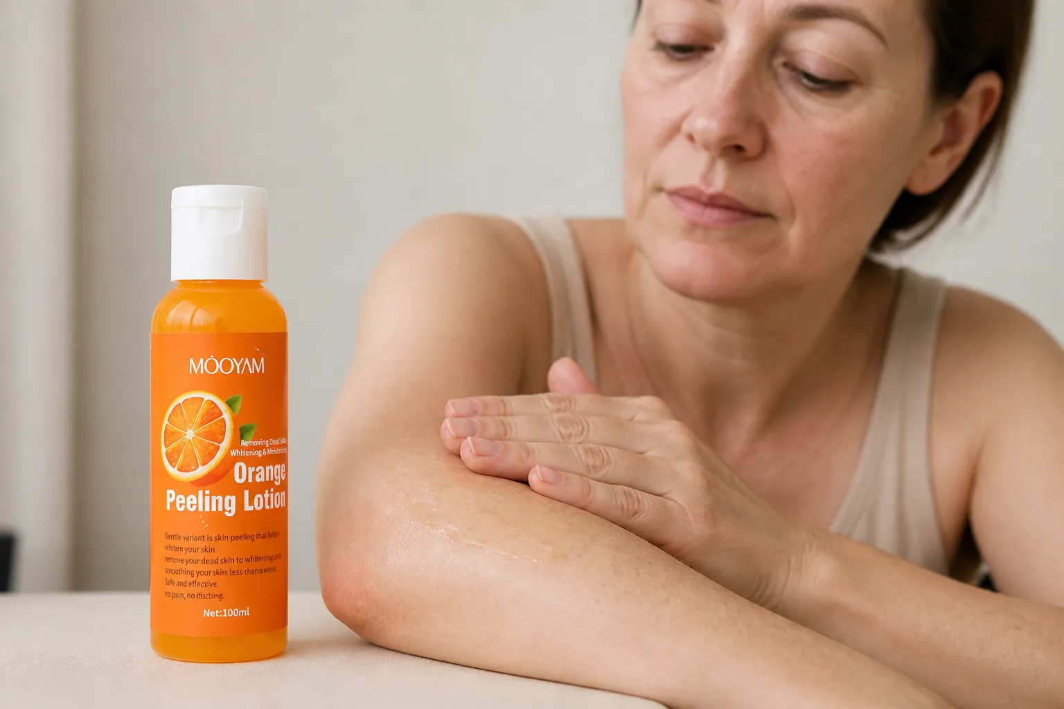 Portrait showing dull tired-looking skin lacking glow and vitality with a flat matte appearance