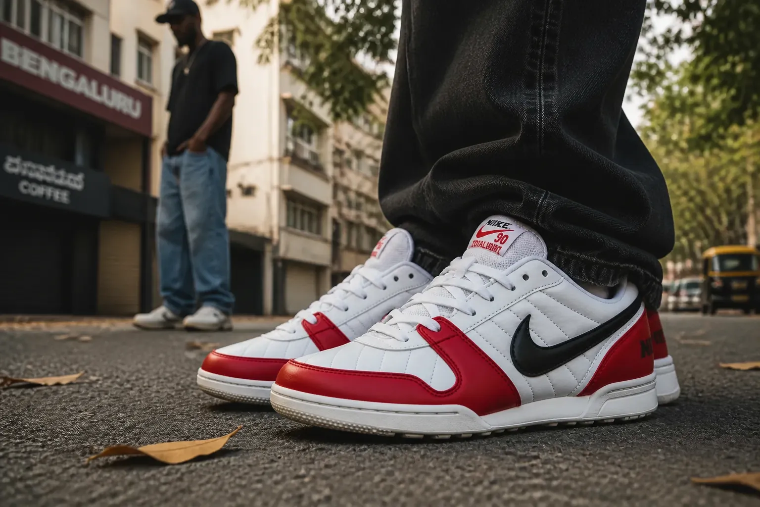 Customer photo of Nike Total 90 Premium styled with casual streetwear in Bangalore