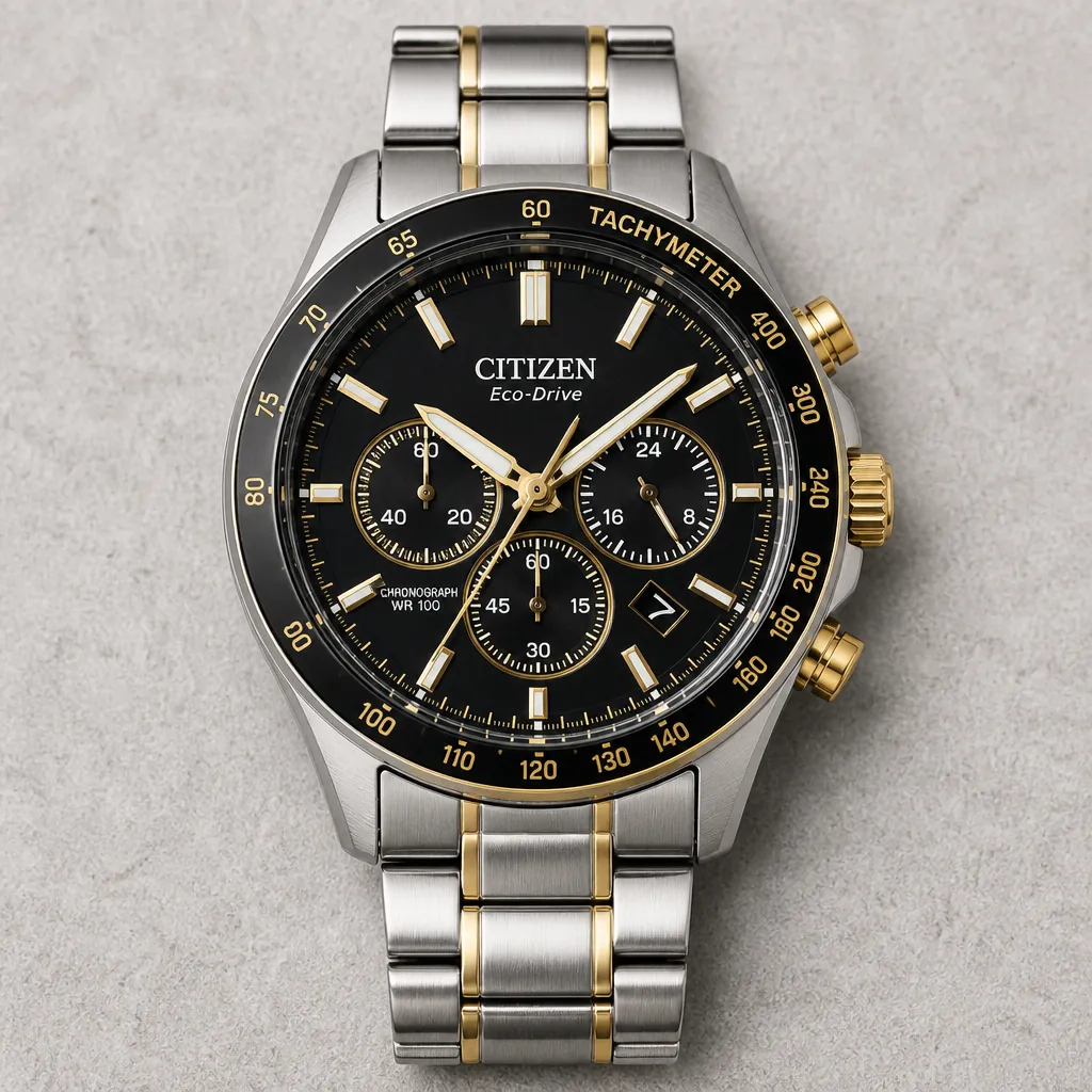 Small thumbnail of Citizen chronograph watch for sticky bar