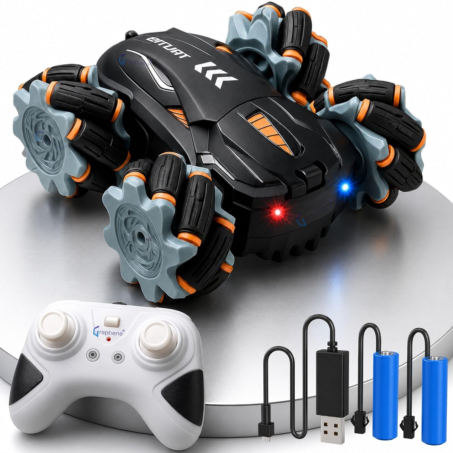 EXTRA BATTERY WITH DRIFT CAR variant showing two battery packs included